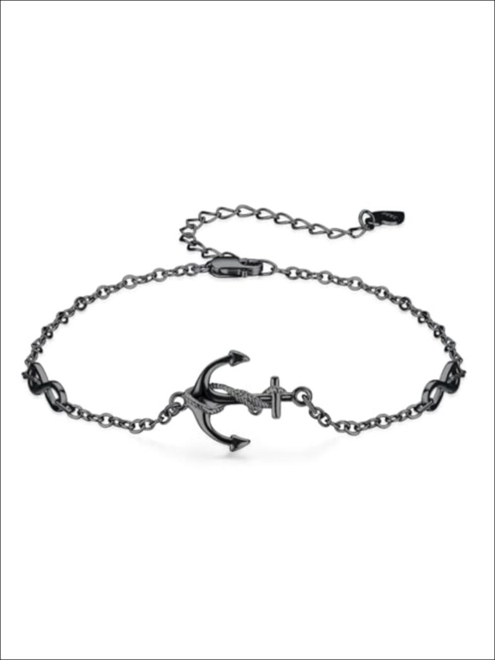 925 Sterling Silver Anchor Bracelet Nautical Jewelry Gift for Women Men
